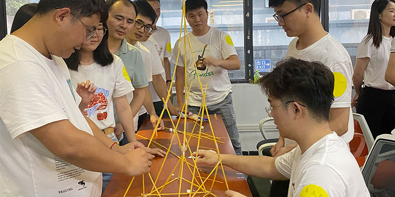 赫名視顯室內(nèi)拓展《凝聚力量，高效協(xié)作》